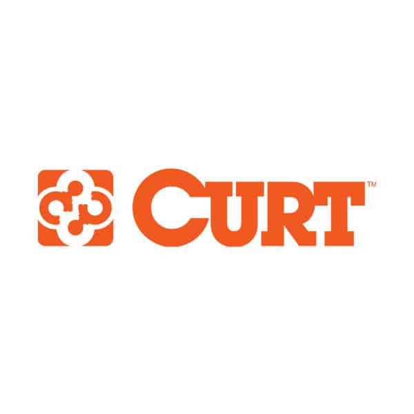 CURT 1 x 1-1/4 Surface-Mounted Tie-Down D-Rings (1,200 lbs