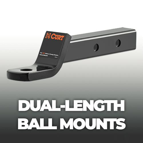 Dual-Length Ball Mounts