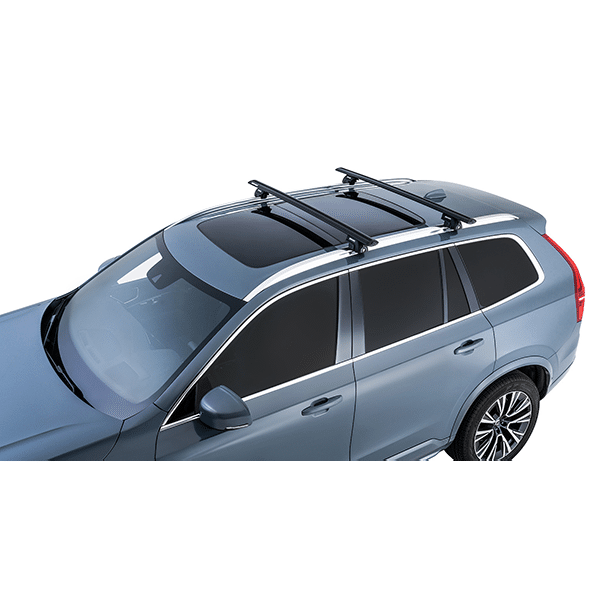 Rhino Rack Vortex SX 2 Bar Roof Rack BLACK Volvo 15 23 XC90