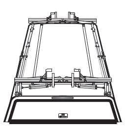 6' ErgoRack Dual Rotation Ladder Rack