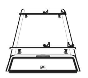 Thule CapRac Commercial Rack System w/Load Stops