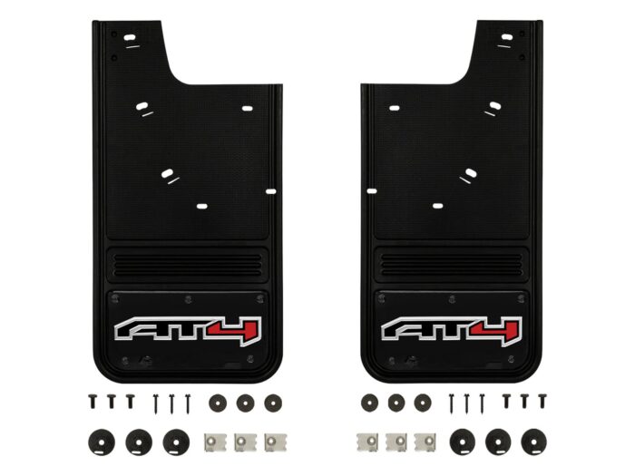 Truck Hardware Gatorback CR AT4 Mud Flaps - Black/Wrap (Front & Rear) GMC 23-25 Canyon - Image 4