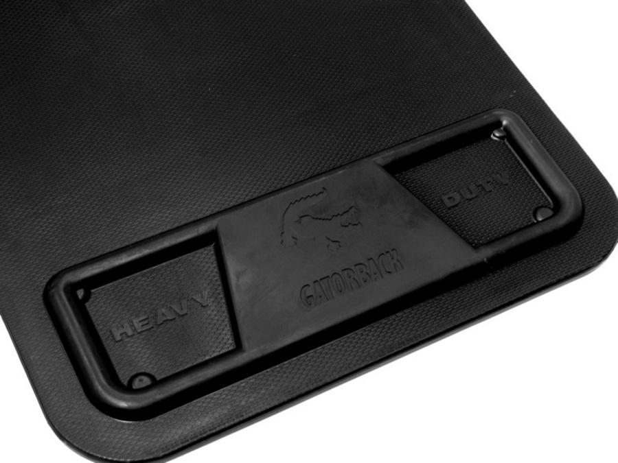 Truck Hardware Gatorback Ford Logo Mud Flaps (Dual Rear Wheel - 21" x 24") - Image 2