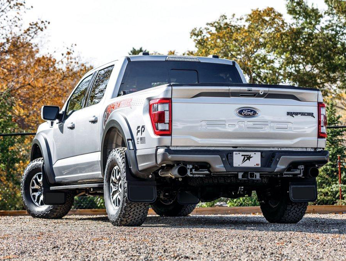 Truck Hardware Gatorback CN Mud Flaps (Front & Rear - No Plate) - Ford 21-26 F-150 Raptor - Image 2