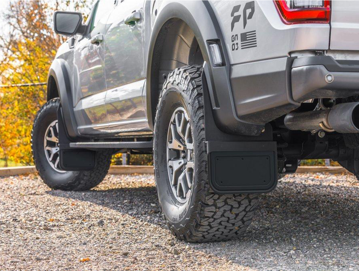 Truck Hardware Gatorback CN Mud Flaps (Front & Rear - No Plate) - Ford 21-26 F-150 Raptor - Image 3